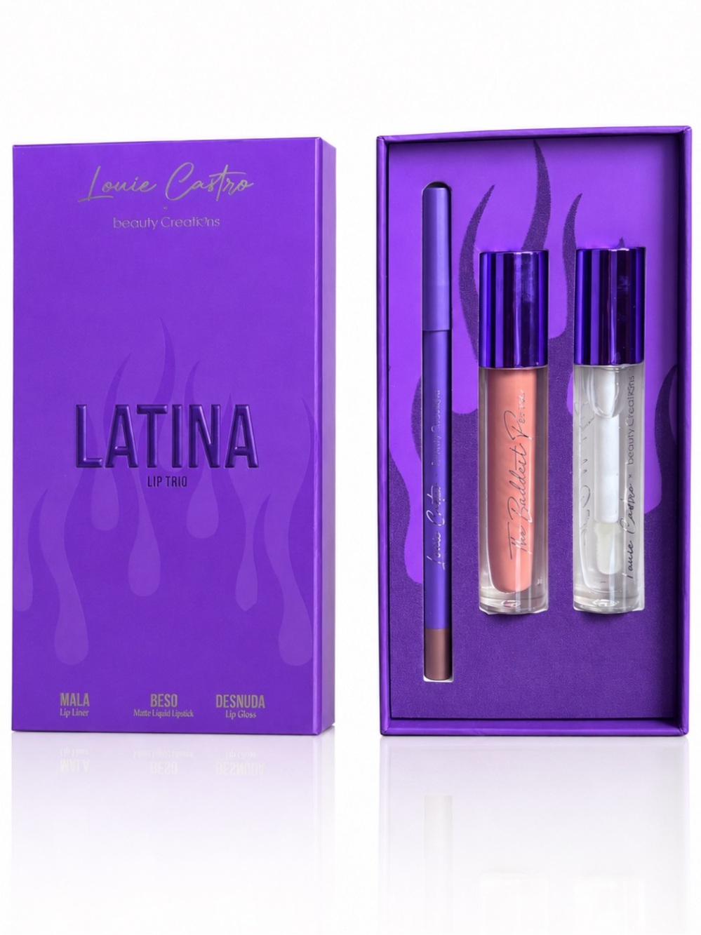 Latina Lip Trio — Louie Castro x Beauty Creations